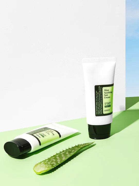 COSRX - Aloe Soothing Sun Cream SPF50+/ PA+++ - 50ml - Image 2