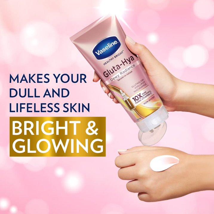 Vaseline - Gluta-Hya Serum Burst Lotion Dewy Radiance - 330ml - Image 3